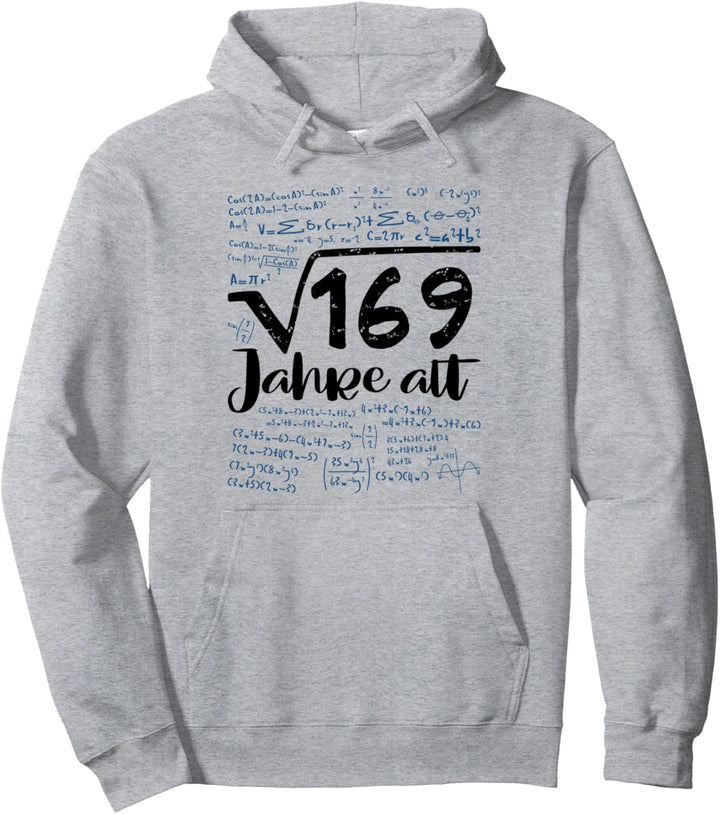 Quadratwurzel 169 = 13 Jahre Alt Spruch Geschenk Wurzel Aus Pullover Hoodie