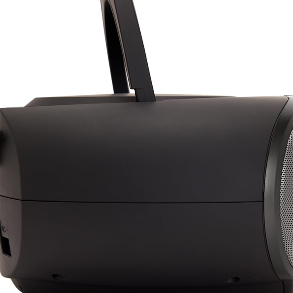 Aiwa BBTU-500DAB/BK Tragbares DAB+ CD-Radio mit 2.4" Farbdisplay Bluetooth 5.0, USB, CD/CDR/RW/MP3,