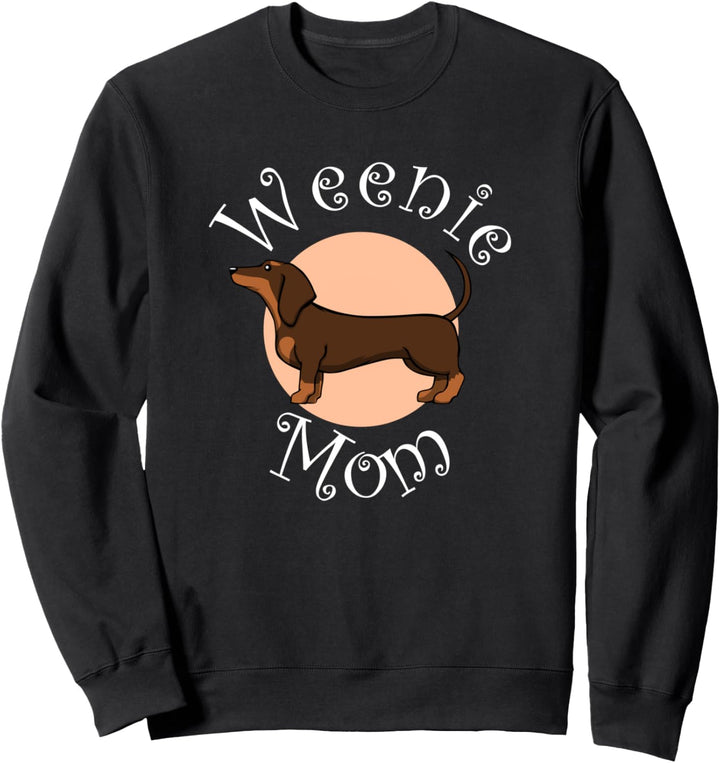 Dackel Mama Spruch Hunde Fan Sweatshirt