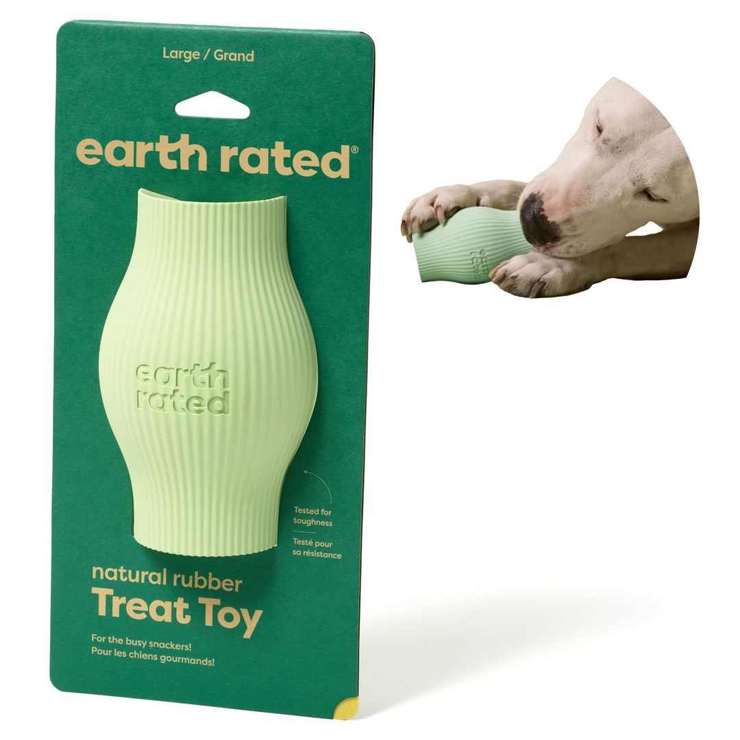 Earth Rated Leckerlihalter, bereicherndes Spielzeug für ausgewachsene Hunde und Welpen, geeignet für