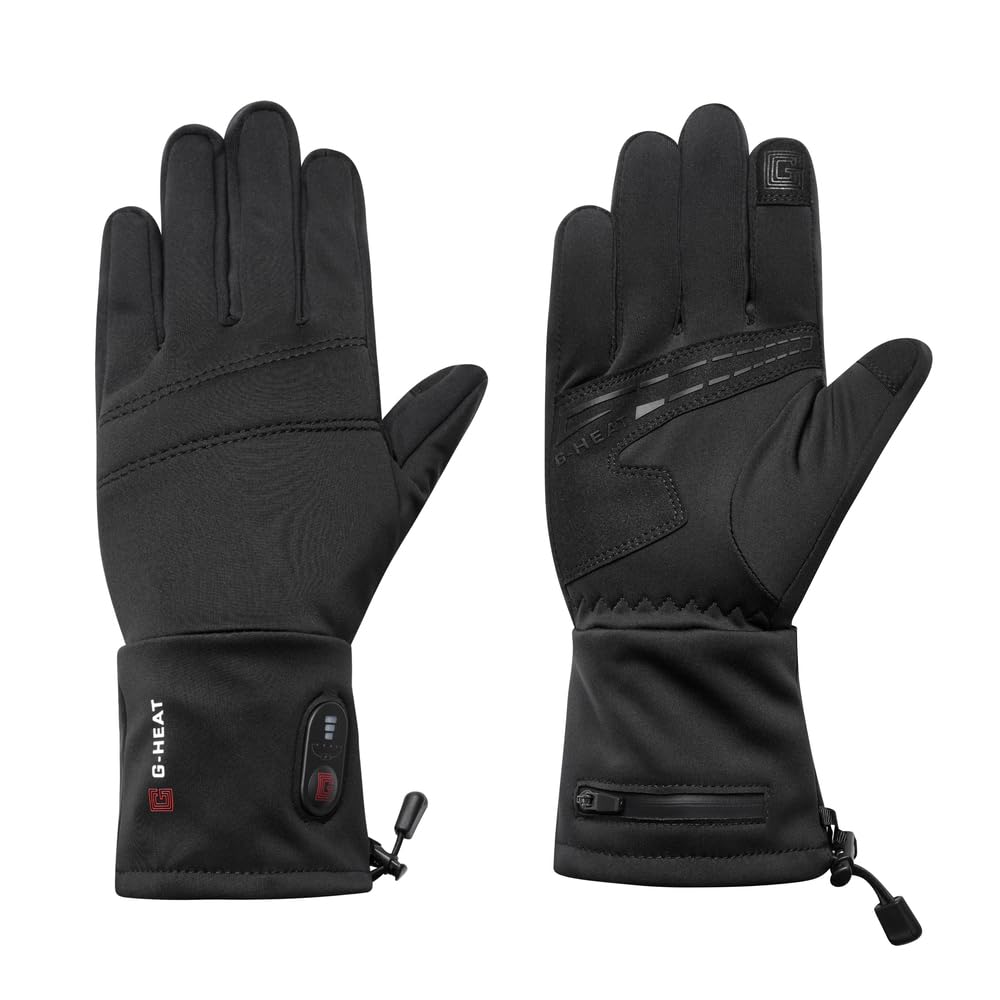 G-HEAT – Beheizbare Handschuhe für Herren &amp; Damen mit Akku | Wasserabweisend, Winddicht, Silikon-Gri