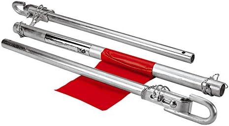 Bottari 28016 Abschleppstange aus Metall, Verzinkt, Länge : 400 cm, Zugkraft 2000 kg