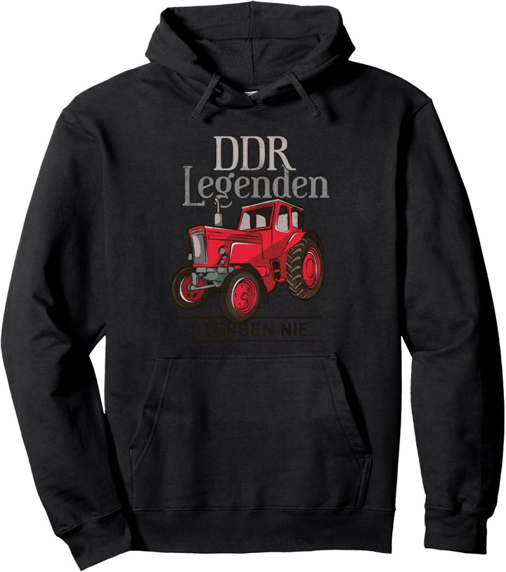DDR Legenden Trakor Trecker Landwirt Bauer Coole Sprüche Pullover Hoodie
