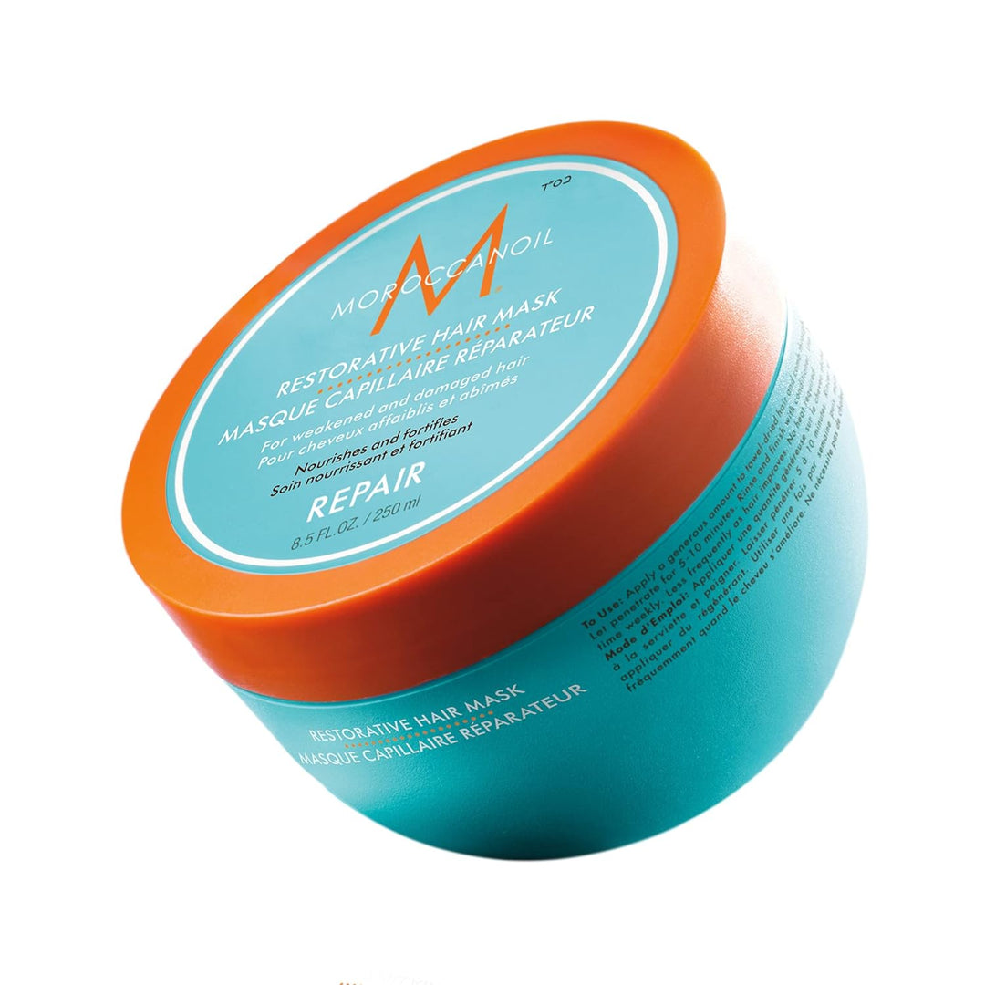 Moroccanoil Stärkende Haarmaske 250 ml (1er Pack) Bundle mit Regenerierendes Shampoo, 250 ml (1er P