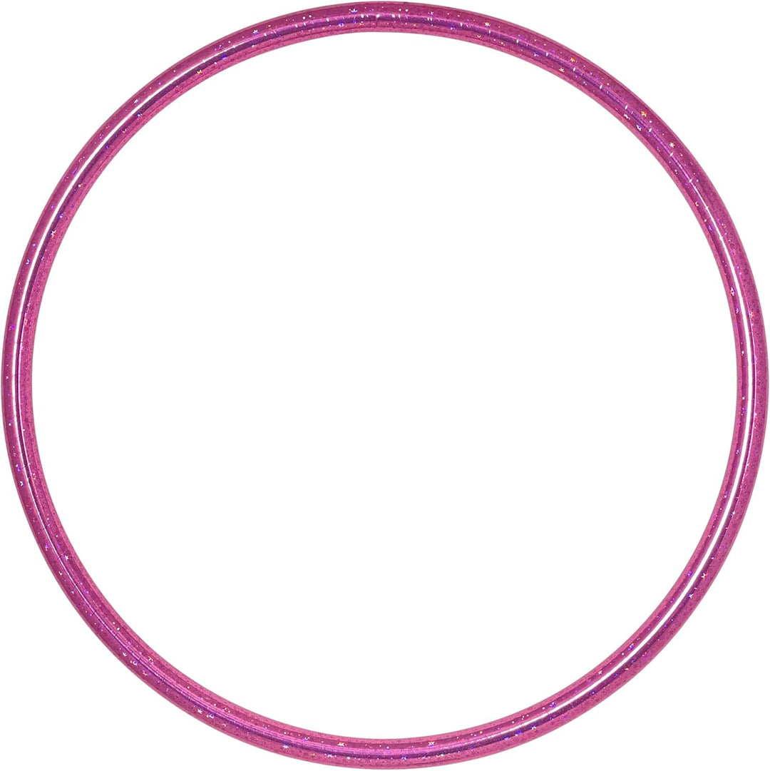 Kinder Hula Hoop Reifen, Sternen Farben Ø60/70/80cm Ø60cm Pink, Ø60cm Pink
