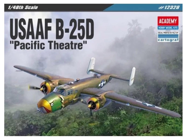 Academy ACA12328 Theatre 1:48-USAAF B-25D Pacific Theater, Verschieden