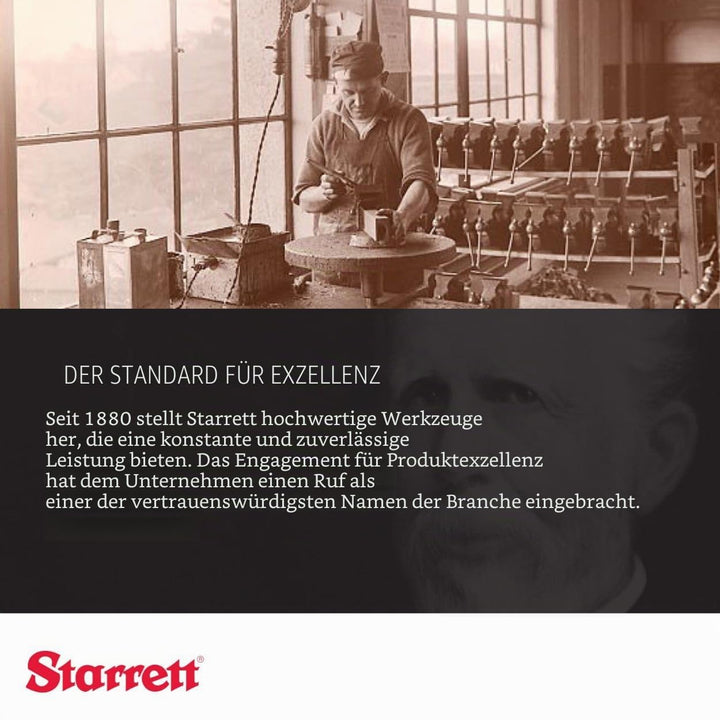 Starrett 270 Messkeil, 0.3-4 mm Messbereich, 0,05 mm