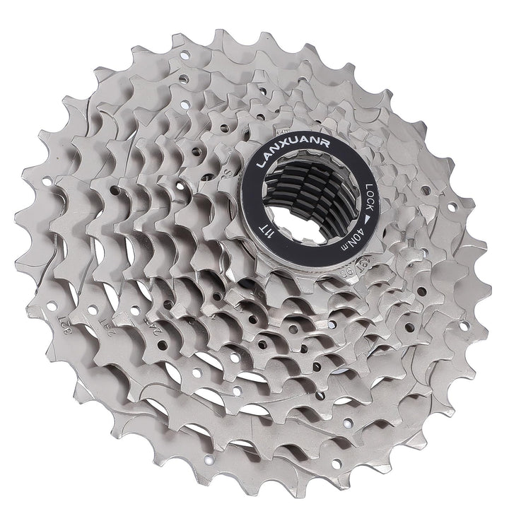 LANXUANR 9 Fach Fahrrad Kassetten ist für Mountainbikes und Rennräder geeignet. Superleicht 11-28T,