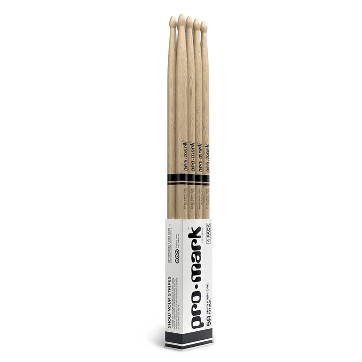 Promark Shira Kashi Oak Classic 5A 4er Pack, 4 Paar (PW5AW-4P) Four Pairs Shira Kashi Oak 5A Beige,