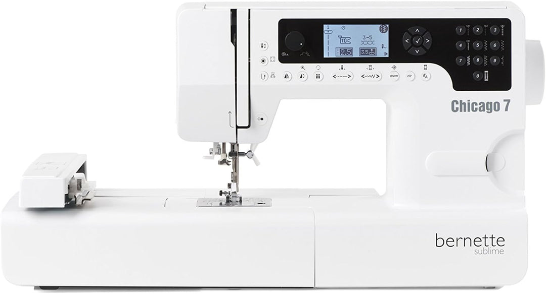 Bernette Chicago 7 Nähmaschine und Stickmaschine mit 200