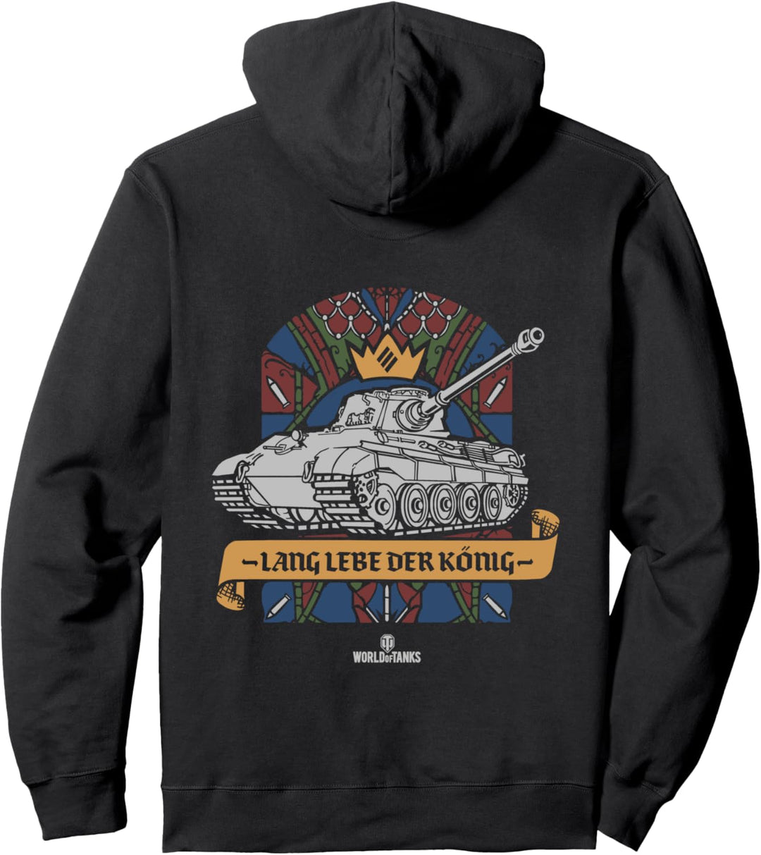 World of Tanks "Lang lebe der König" Pullover Hoodie