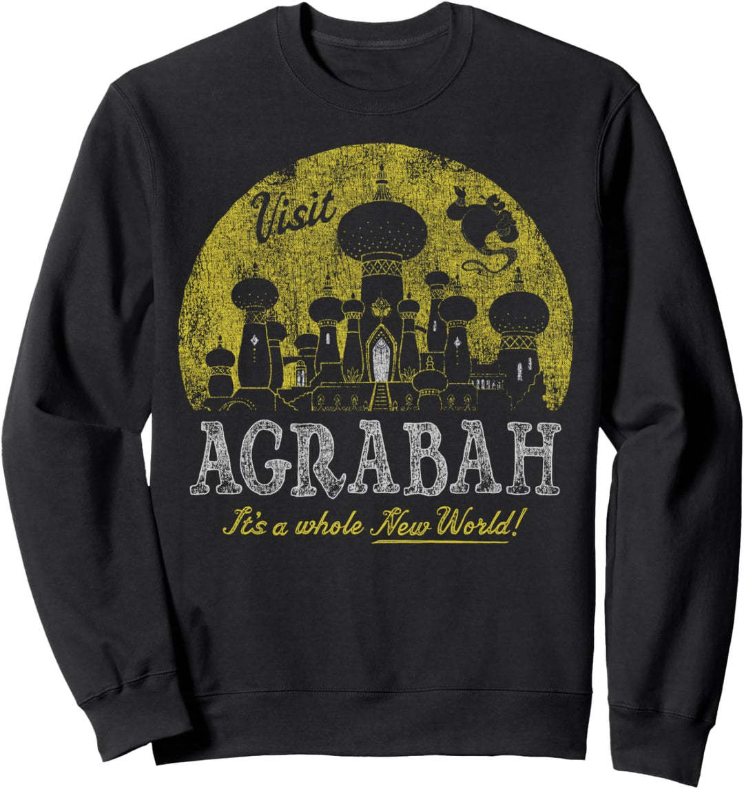 Disney Aladdin Genie Visit Agrabah Palace Vintage Sweatshirt