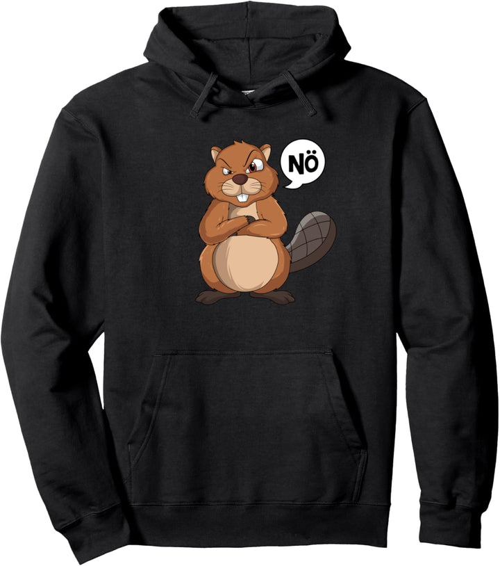 Biber Nö Kinder Jungen Mädchen Pullover Hoodie