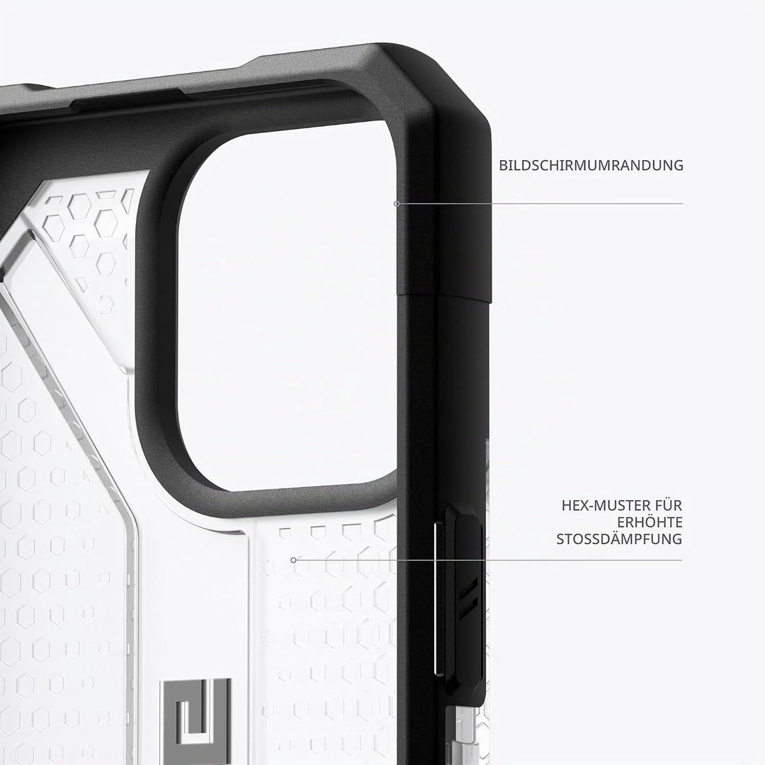 URBAN ARMOR GEAR Plasma Hülle kompatibel mit Apple iPhone 15 Pro Max [Wireless Charging kompatibles