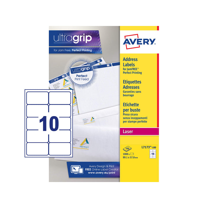 Avery Adress-Etiketten schnellablösend