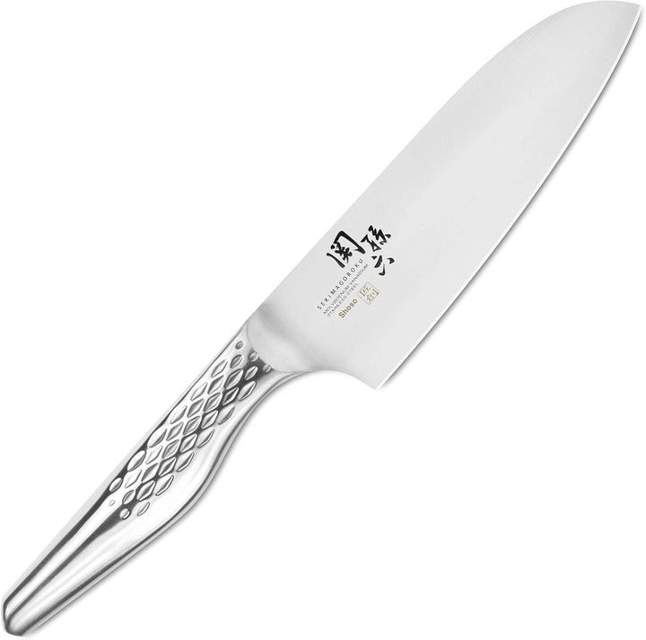 KAI Seki Magoroku Shoso kleines Santoku Messer 14,5 cm inkl. Klingenschutz 03) Santoku 14cm, 03) San