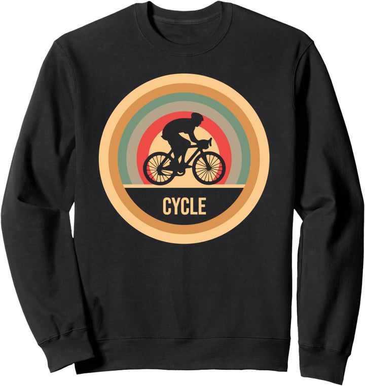 Retro Vintage Radfahren Geschenk für Fahrradfahrer Sweatshirt