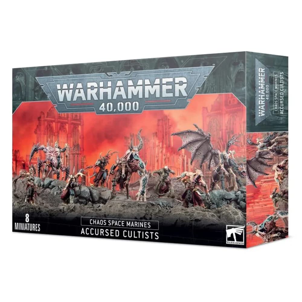 Games Workshop Warhammer 40.000 - Chaos Space Marines: Accursed Cultists