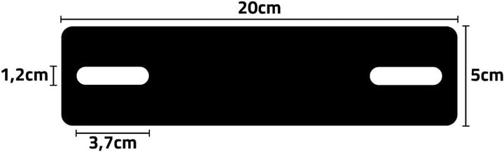 IYC4x4 Sandbleche Offroad 2er Set – Anfahrhilfe & Bergehilfe für SUV, 4x4, Camping – Traktionshilfe