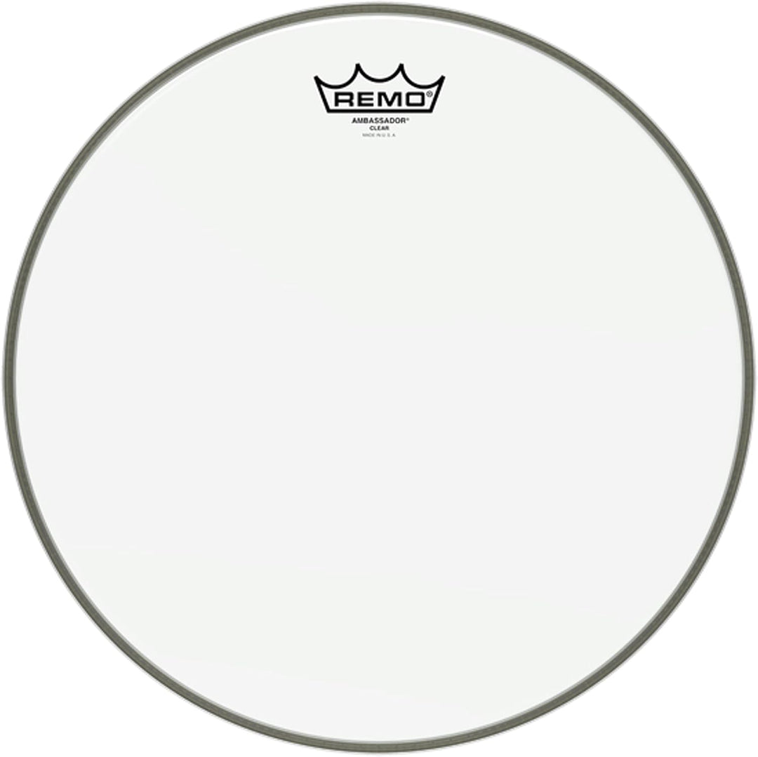 REMO Schlagzeugfell Drum Head, Ambassador transparent, clear, 20" Bass Drum, BR-1320-00 20" Ambassad