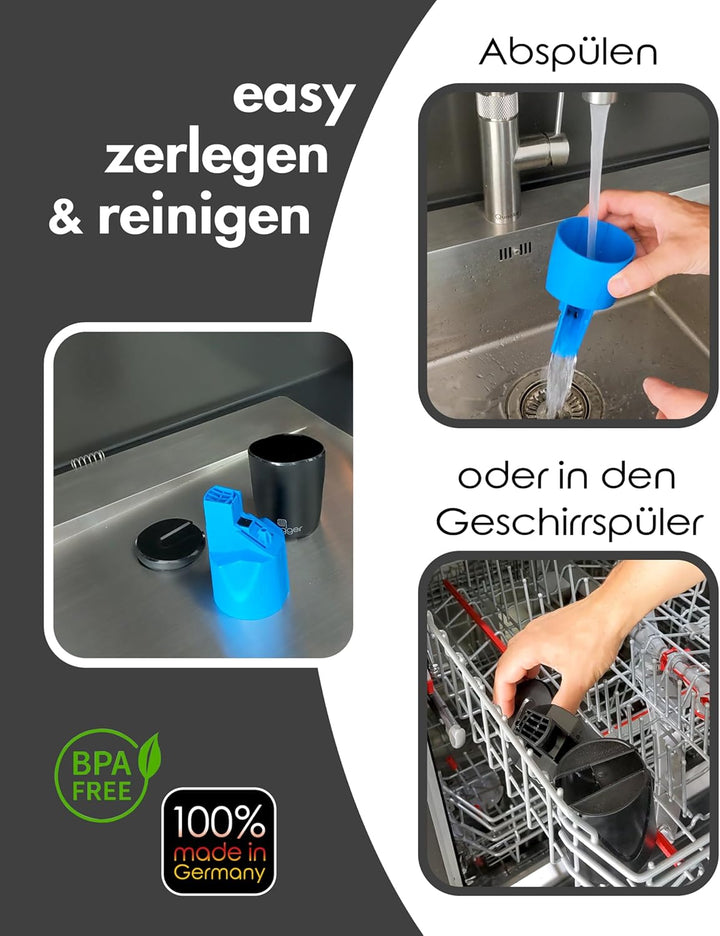 snagger - Der Snackspender // saubere Hände beim Snacken // geeignet für Erdnüsse, NicNacs, UVM // M