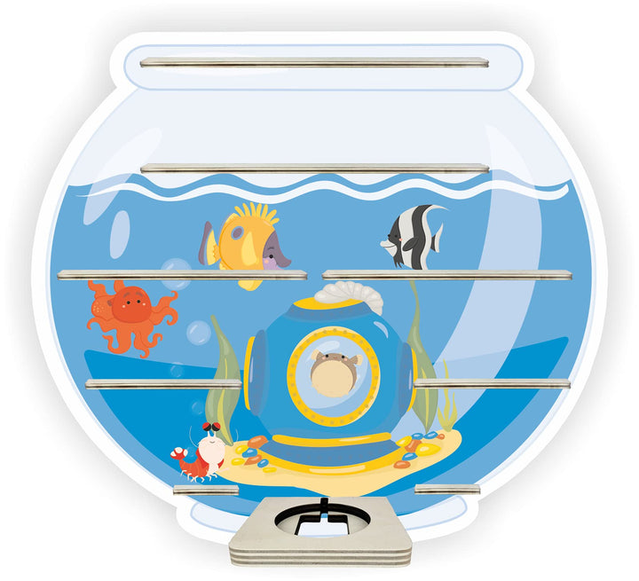 Farbklecks Collection Musikboxregal Aquarium