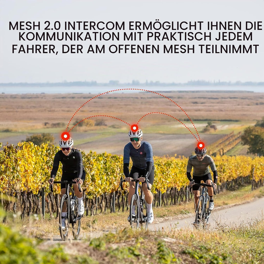 Sena R2 / R2 EVO Smart Rennradhelm, Matt-schwarz