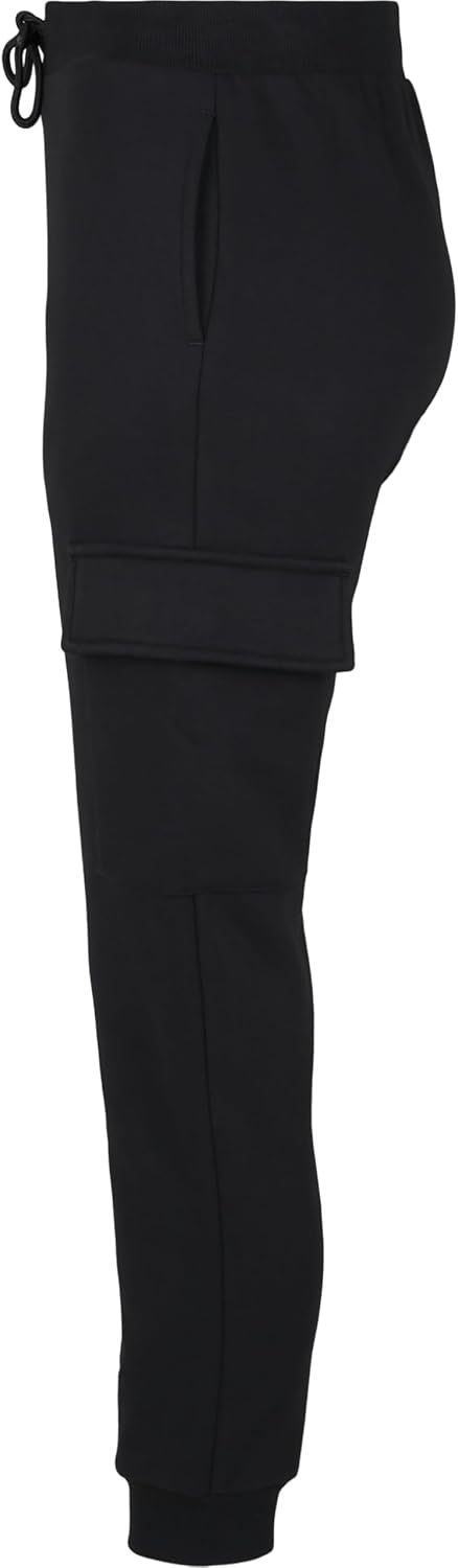 Urban Classics Damen Ladies Cargo Sweat Pants Freizeithose XS Schwarz, XS Schwarz