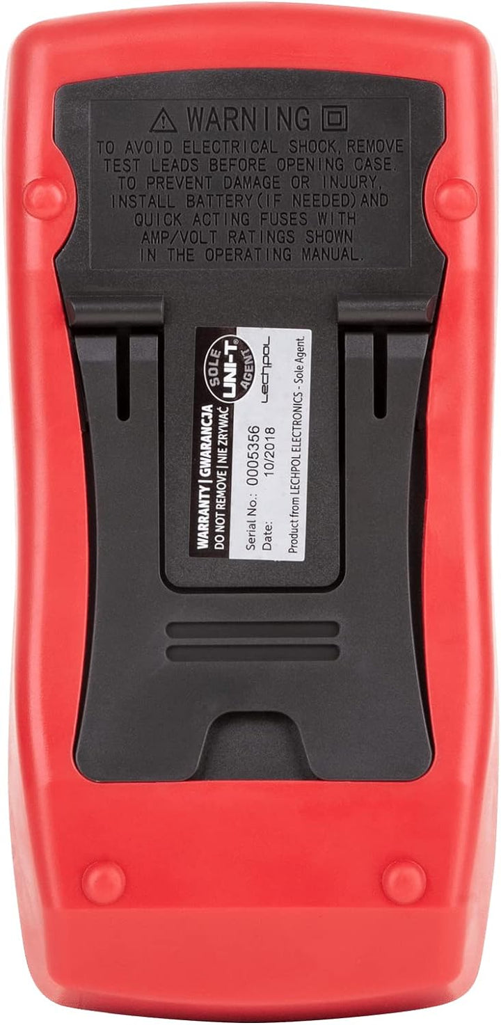 UNI-T MIE0083/UT58C Digital-Multimeter AC/DC Spannungsprüfer, Mehrfarbig - Orange/Pink