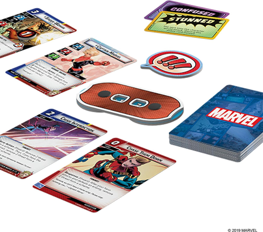 Fantasy Flight Games, Marvel Champions: Base Game, Card Game, Ages 14+, 1-4 Players, 45-90 Minute Pl