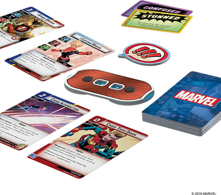 Fantasy Flight Games, Marvel Champions: Base Game, Card Game, Ages 14+, 1-4 Players, 45-90 Minute Pl