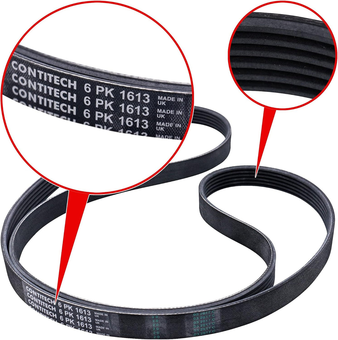 CONTITECH 6PK1613K1 Keilrippenriemensatz