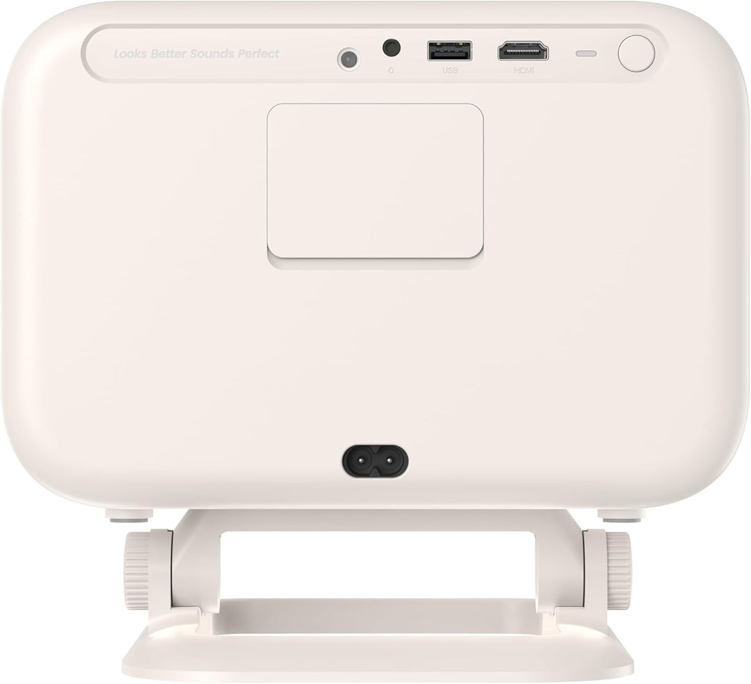 Yaber Tragbarer Aussenprojektor L2+ 4K WiFi6 und Bluetooth, Autofokus, integriertes Android-System,