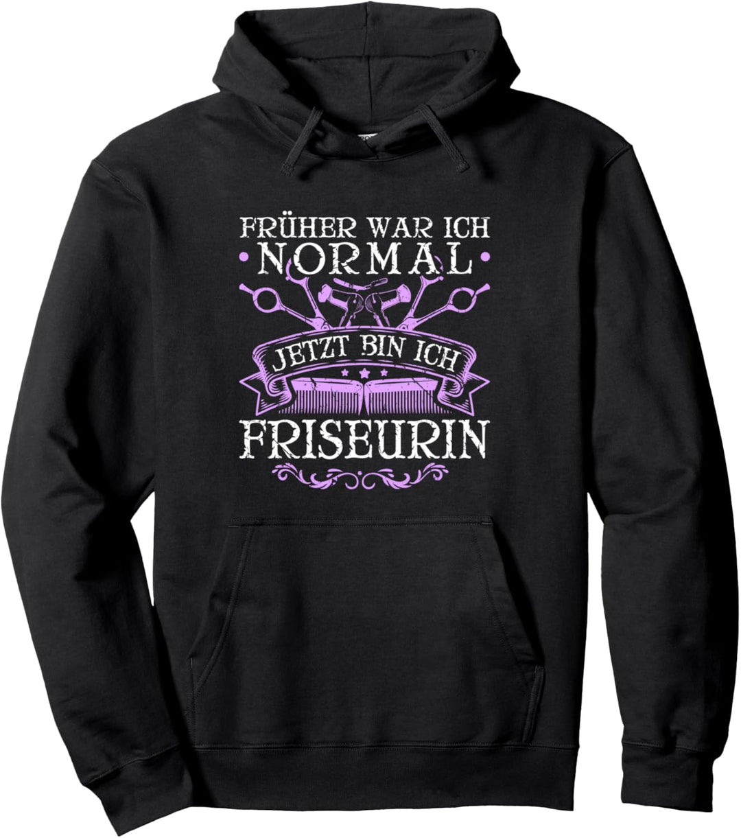 Friseurbedarf Coiffeuse Friseurin Pullover Hoodie