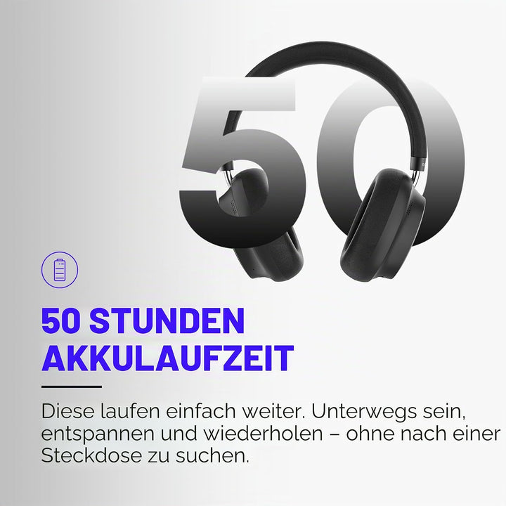 Raycon Essential Kopfhörer – Kabellose Bluetooth Over-Ear-Kopfhörer, mit Hybrid-aktiver Geräuschunte