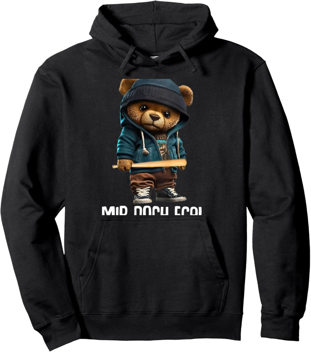 Teddybär Spruch Lustig Mir Doch Egal Gleichgültig Pullover Hoodie