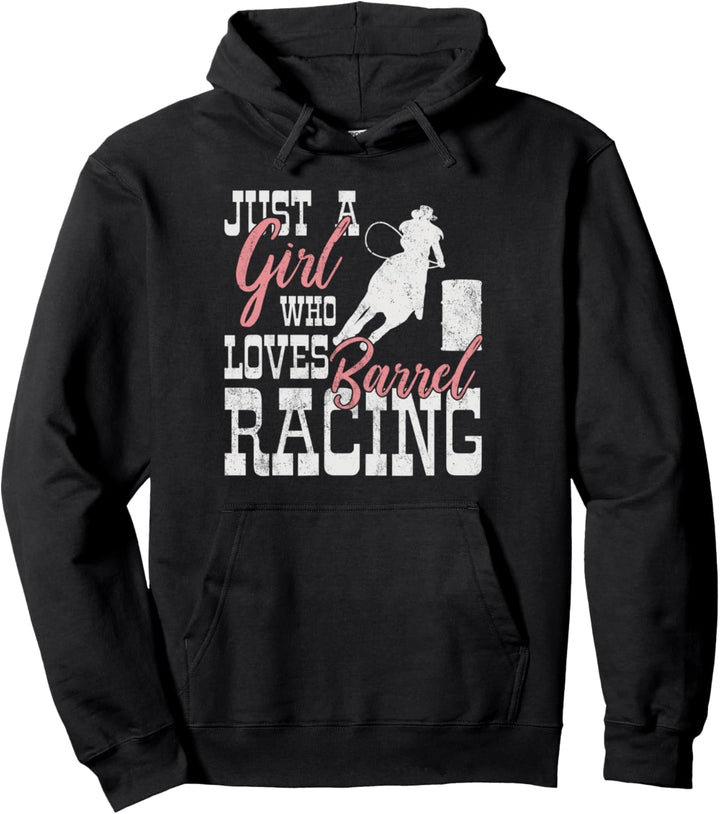 Barrel Racing Fassrennen Pullover Hoodie