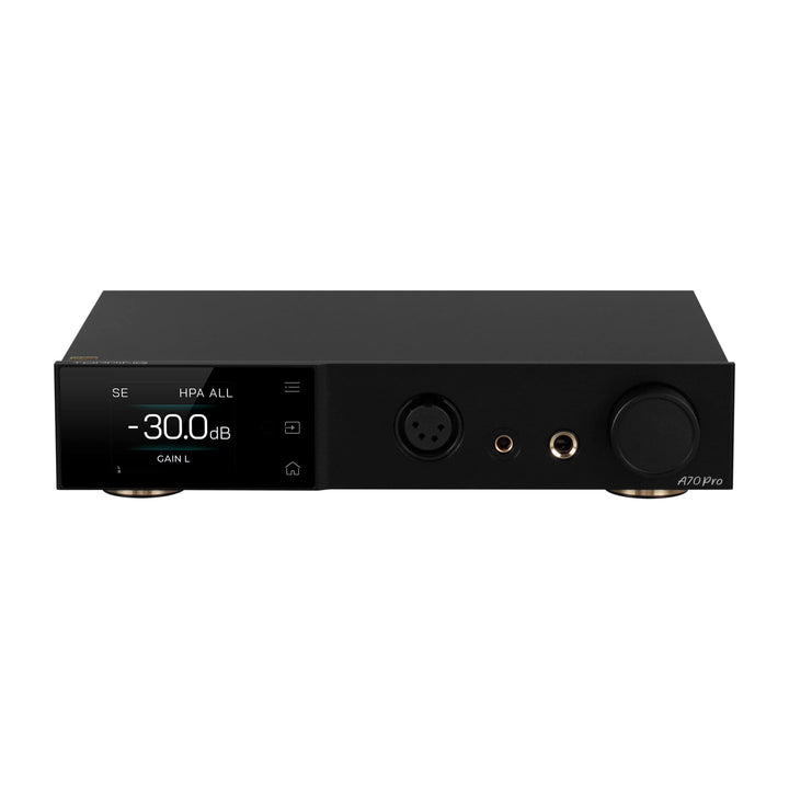 Topping A70PRO Amplifier Fully Balanced R2R Volume Control Module Headphone Amp (Black), Black