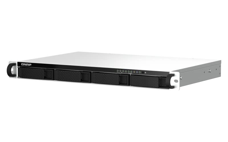 Qnap TS-464eU 8GB RAM, 2X 2.5GBase-T, 1HE, Bundle mit 4x10TB Seagate IronWolf NAS HDDs 40 TB Seagate