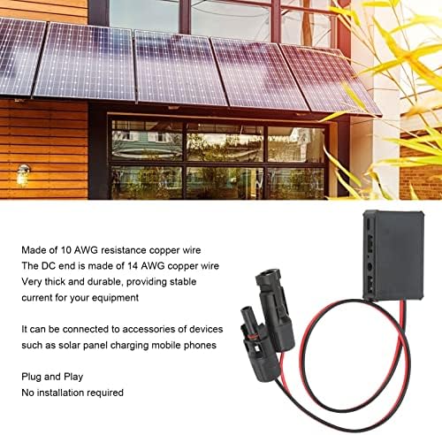 Konverter Solarpanel USB-Spannungsstabilisator Netzteil Regler-Ladegerät mit 1 TYP C 1 DC 2 USB-Schn