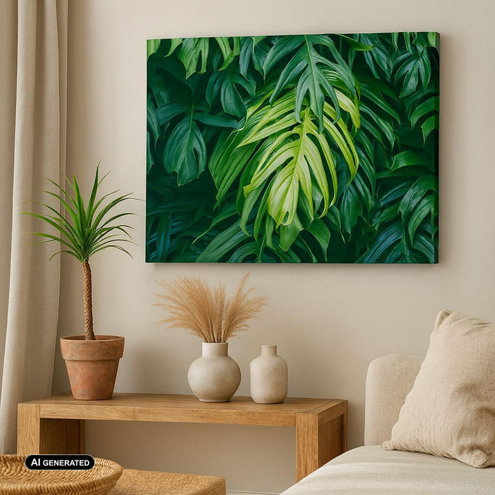 ARTTOR Bilder auf Leinwand 100x70cm Leinwandbild mit Rahmen Blume Natur Gross Wanddeko Bild Schlafzi
