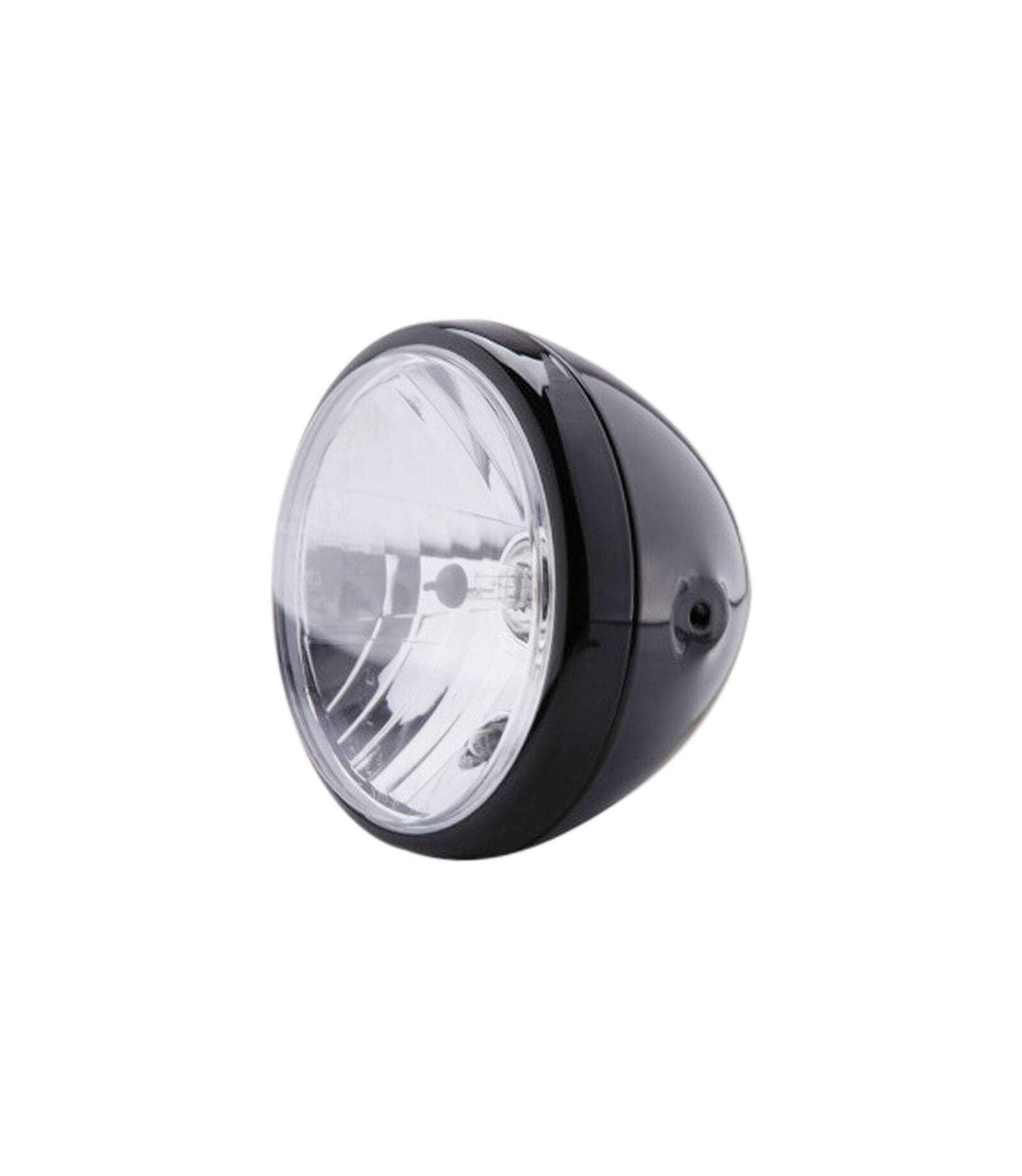 SHIN YO 7 Zoll Scheinwerfer RENO, schwarz glänzend (Black)