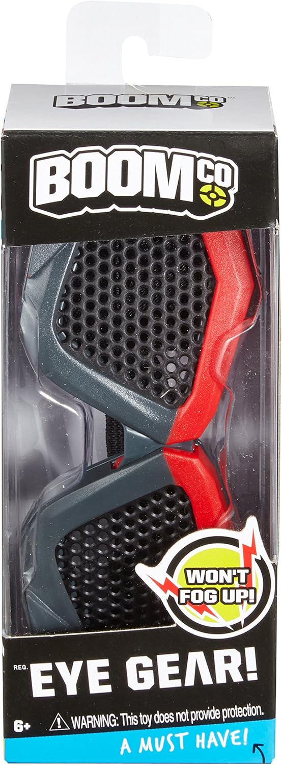 BOOMco - Schutzbrille, rot (Mattel BJH86), Rot