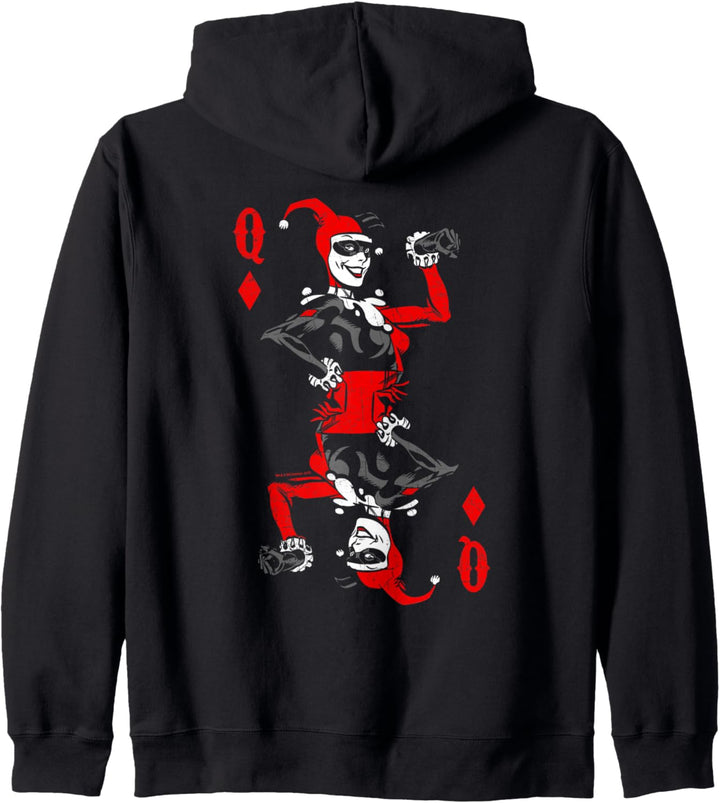 Harley Quinn Of Diamonds Kapuzenjacke