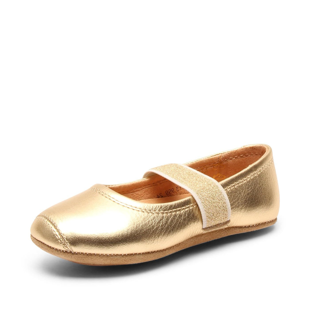Bisgaard Mädchen Ballet Geschlossene Ballerinas, Gold