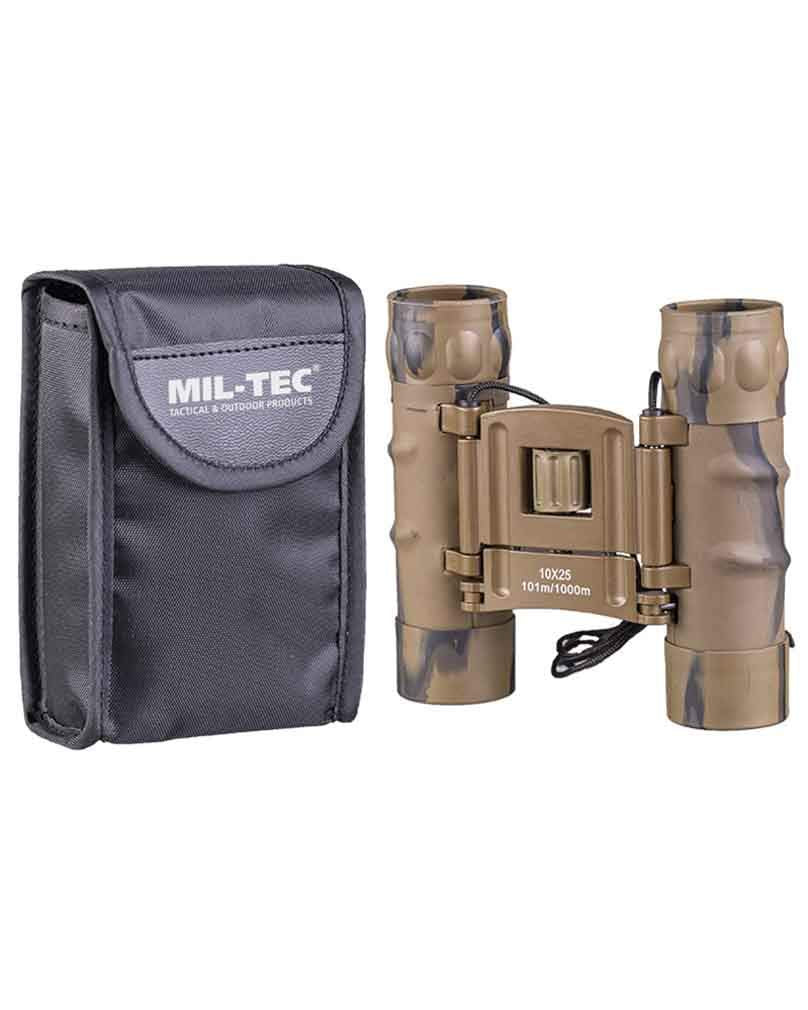 Mil-Tec Fernglas faltbar Gen.II 10x25 Desert, Desert