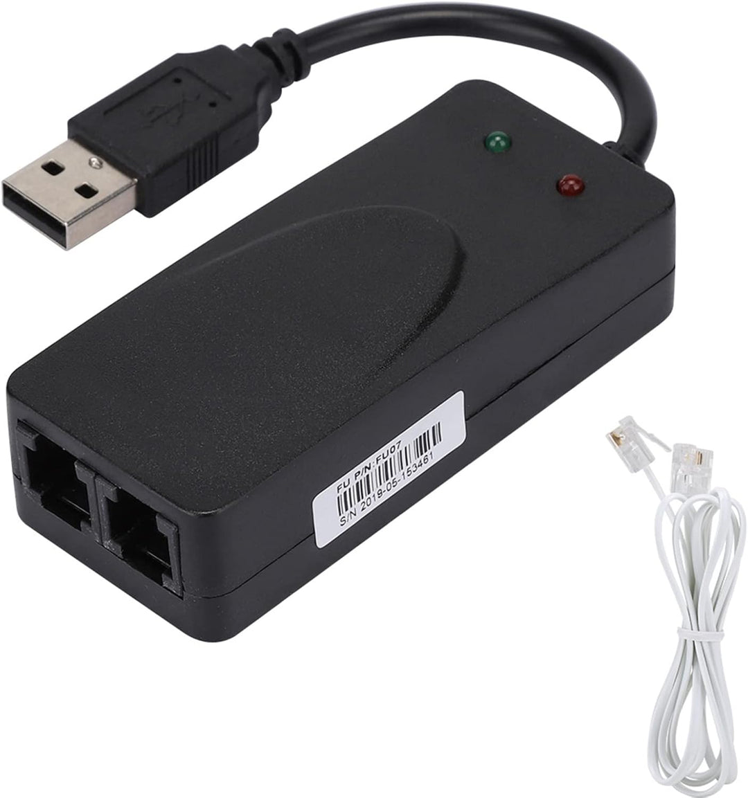 Faxmodem Dual, Externer Treiber für RTC DS3231 DS1307 Port USB2.0 56K Echtzeituhr 7 8 10 XP