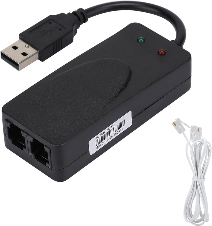 Faxmodem Dual, Externer Treiber für RTC DS3231 DS1307 Port USB2.0 56K Echtzeituhr 7 8 10 XP