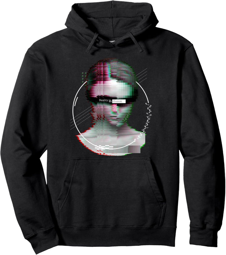 Vaporwave Aesthetic Clothes Emo Sad Soft Grunge Goth Pullover Hoodie