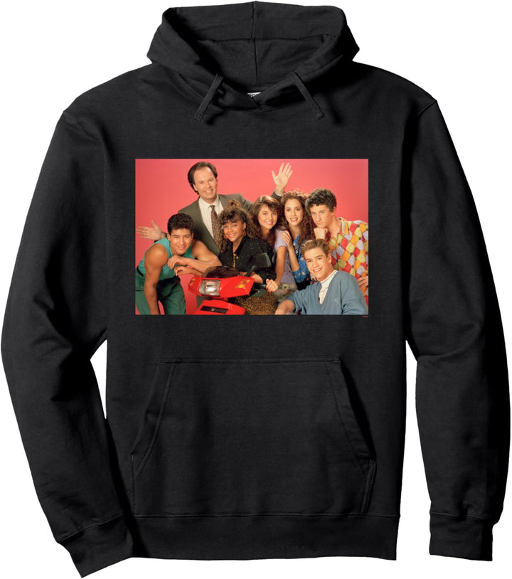 Saved By The Bell Rollergruppe mit Belding Pullover Hoodie